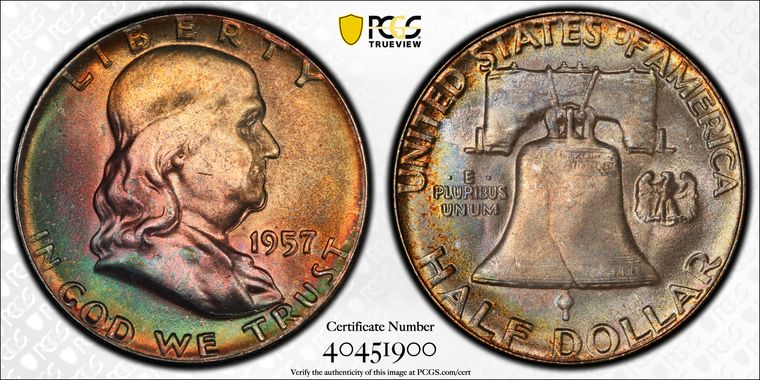 Cert 40451900 - Coin Image