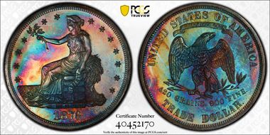 1876 T$1 PR64