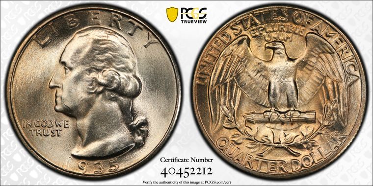 Cert 40452212 - Coin Image