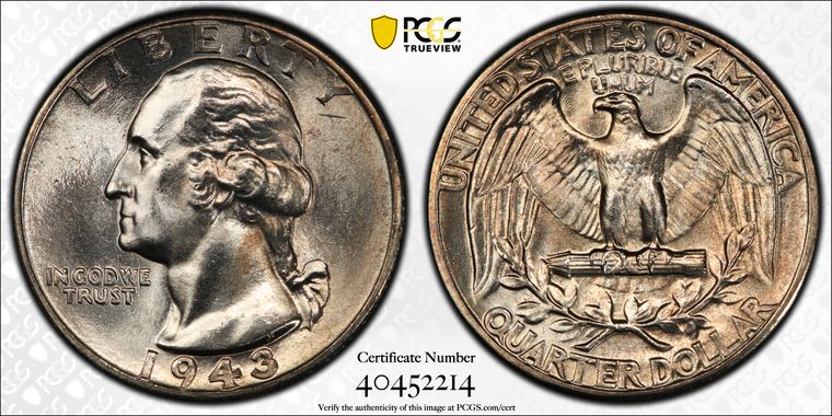 Cert 40452214 - Coin Image