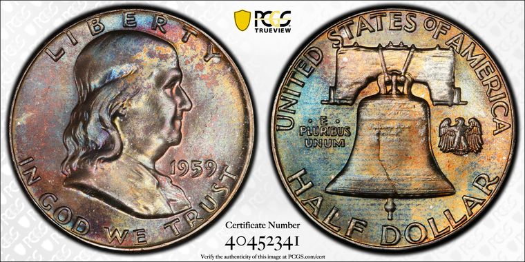 Cert 40452341 - Coin Image