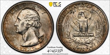 1932 25C MS64