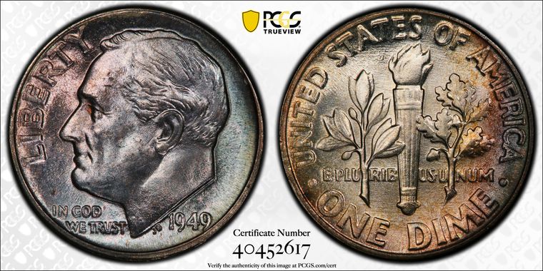 Cert 40452617 - Coin Image