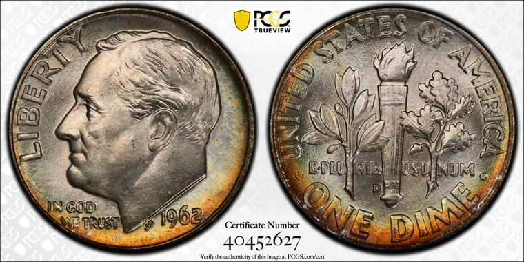 Cert 40452627 - Coin Image