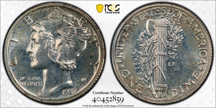 Cert 40452859 - Coin Image