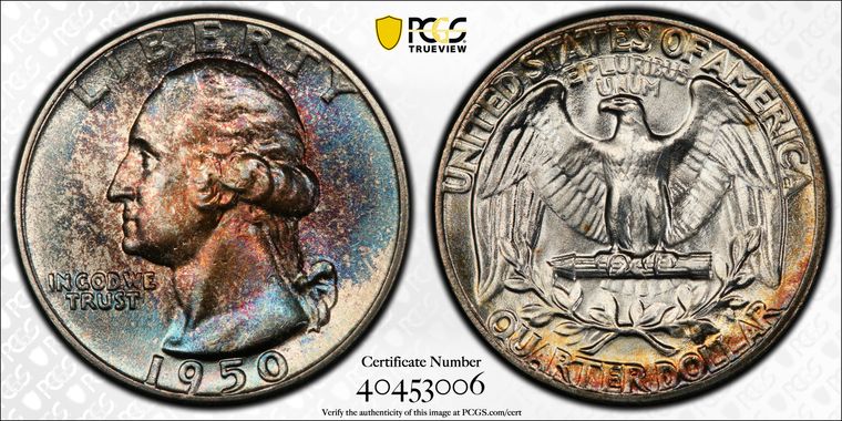 Cert 40453006 - Coin Image