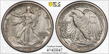 1916-D 50C MS63