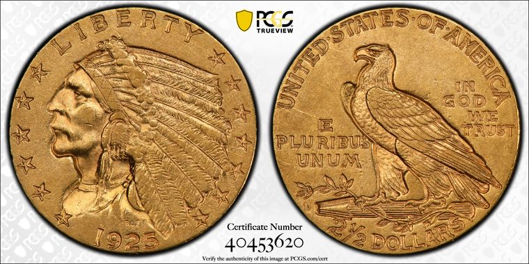 Cert 40453620 - Coin Image