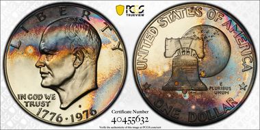 1976-S $1 Clad Type 1 PR67