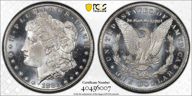 1883-CC $1 MS66PL