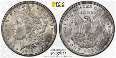 1892-O $1 MS64+