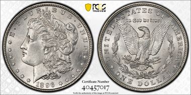 1896 $1 MS61