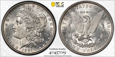 1891-S $1 N1
