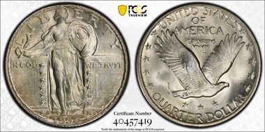 1930 25C MS66+ FH