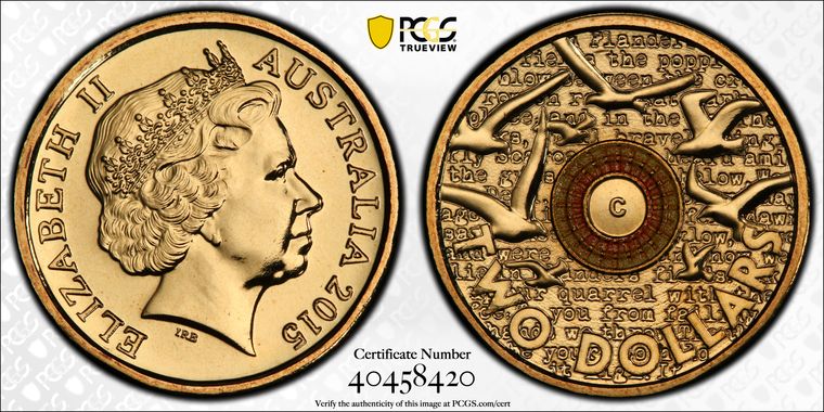 Cert 40458420 - Coin Image