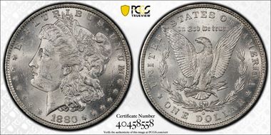 1880-O $1 MS62