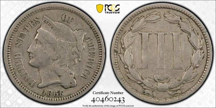 Cert 40460243 - Coin Image