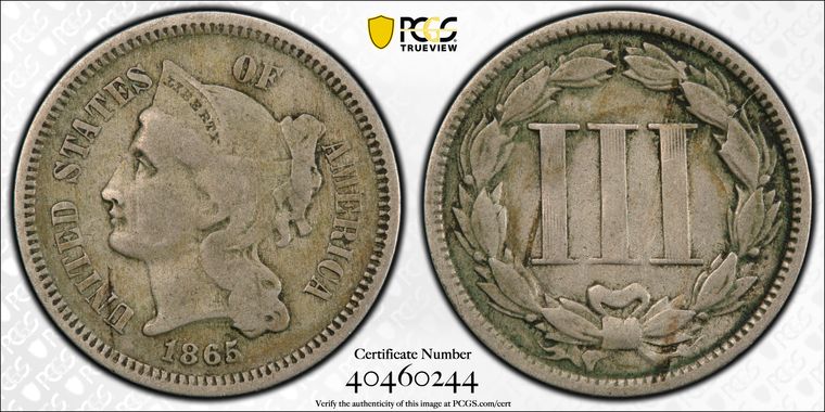 Cert 40460244 - Coin Image