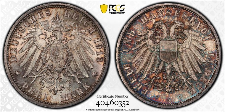 Cert 40460352 - Coin Image