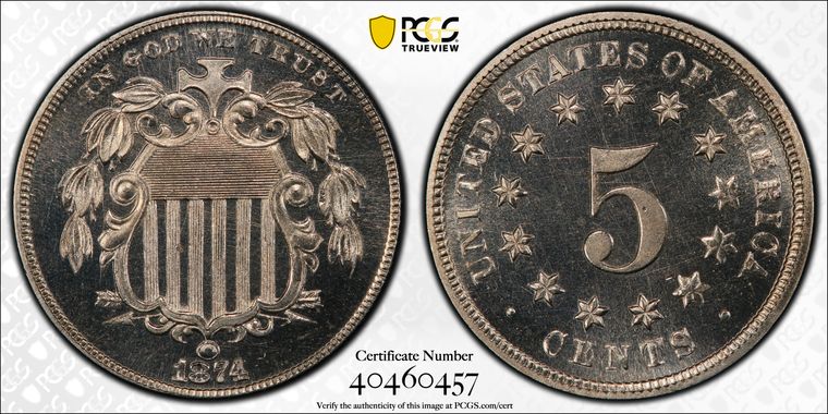 Cert 40460457 - Coin Image