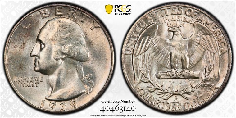 Cert 40463140 - Coin Image