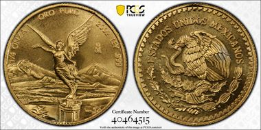 2002-Mo 1/4 oz Libertad Gold MS68