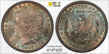 1896 $1 MS65