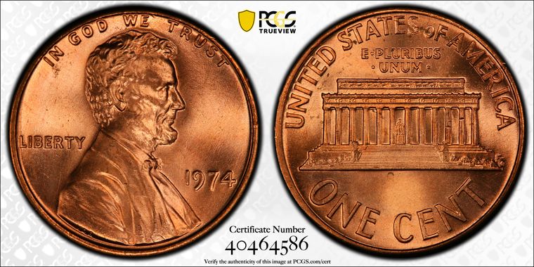 Cert 40464586 - Coin Image