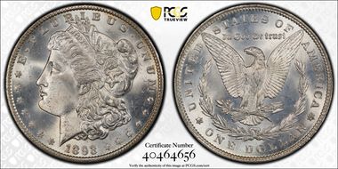 1893 $1 MS65+ 