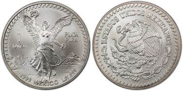 1993-Mo Onza Libertad Ag MS69