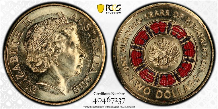 Cert 40467237 - Coin Image