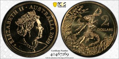 2020 $2 Tooth Fairy MS68