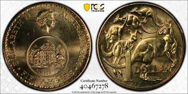 2016 $1 50 Yrs Decimal Currency MS67