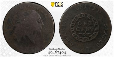 1793 1C Chain, America VG8BN