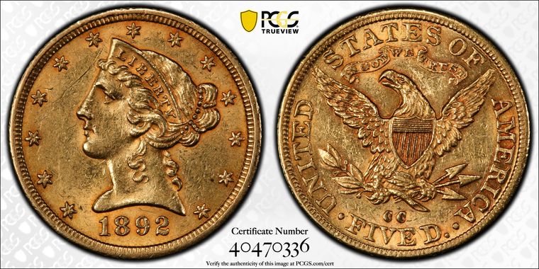 Cert 40470336 - Coin Image