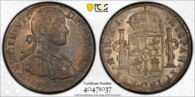 1810-Mo HJ 8 R Calico-1314 Yon-M8-110a MS61