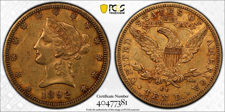 Cert 40477381 - Coin Image