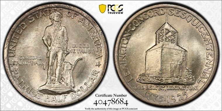 Cert 40478684 - Coin Image