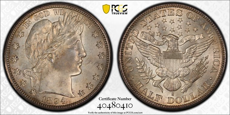 Cert 40480410 - Coin Image