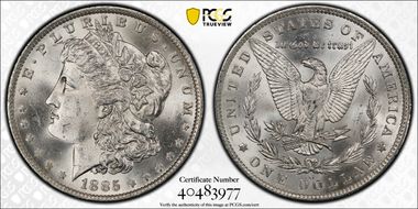 1885-O $1 MS63