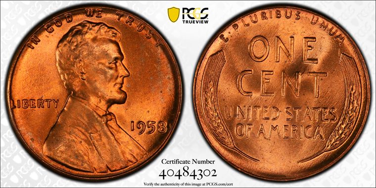 Cert 40484302 - Coin Image