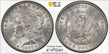 1900 $1 MS65