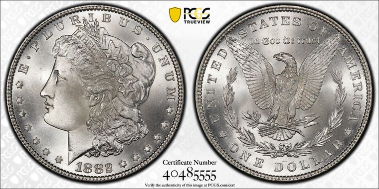 Cert 40485555 - Coin Image