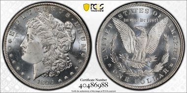 1890-O $1 MS65