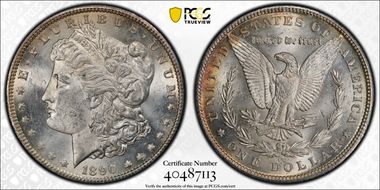 1890-CC $1 MS62