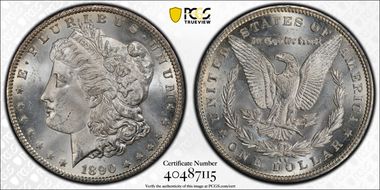 1890-CC $1 MS63
