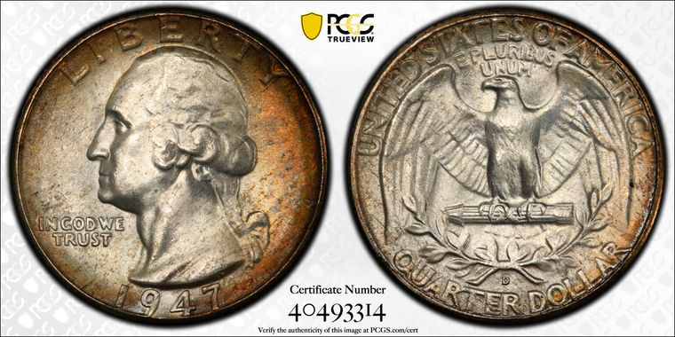 Cert 40493314 - Coin Image