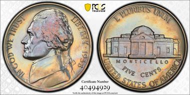 1938 5C FS-403, Re-Engraved Design PR67