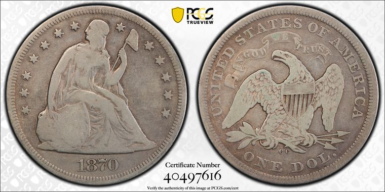 Cert 40497616 - Coin Image