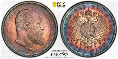 1913-F 5 Mk J-176 AU58